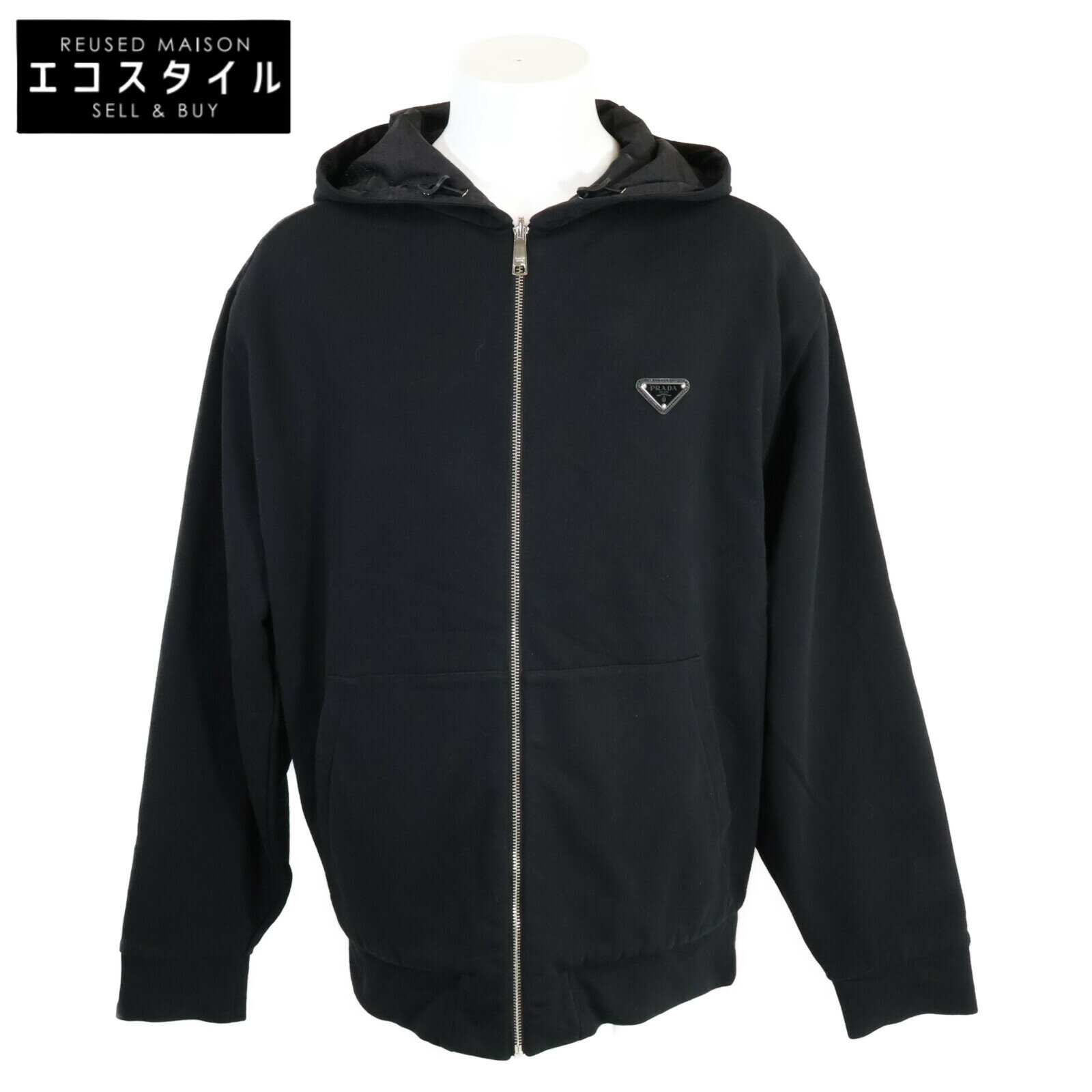 【値下げ】プラダPRADA パーカー フード Mサイズ ブラック 楽天市場】PRADA プラダ(パーカー|トップス):メンズ