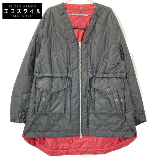 Tamme タム 23AW 223A0121 ブラック×レッド リバーシブル キルティング ジャケット ジャケット 表記なし ブラック レッド リバーシブル メンズ 【中古】 Tamme タム 23AW 223A0121 ブラック×レッド リバーシブル キルティング ジャケット ジャケット 表記なし ブラック レッド リバーシブル メンズ 【中古】