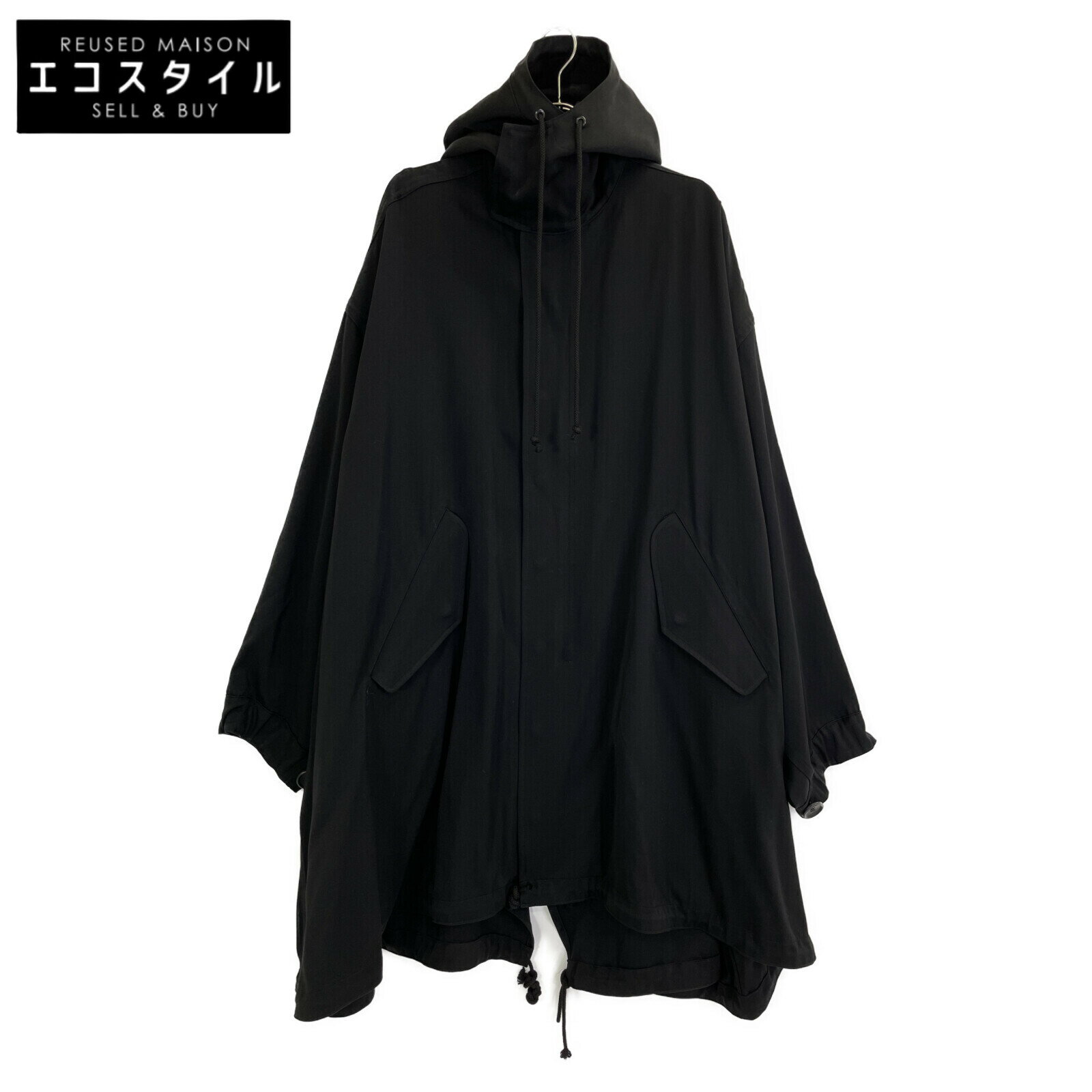 ✨美品✨Y's ヨウジヤマモト フード付きポンチョ黒 楽天市場】yohji yamamoto フードの通販