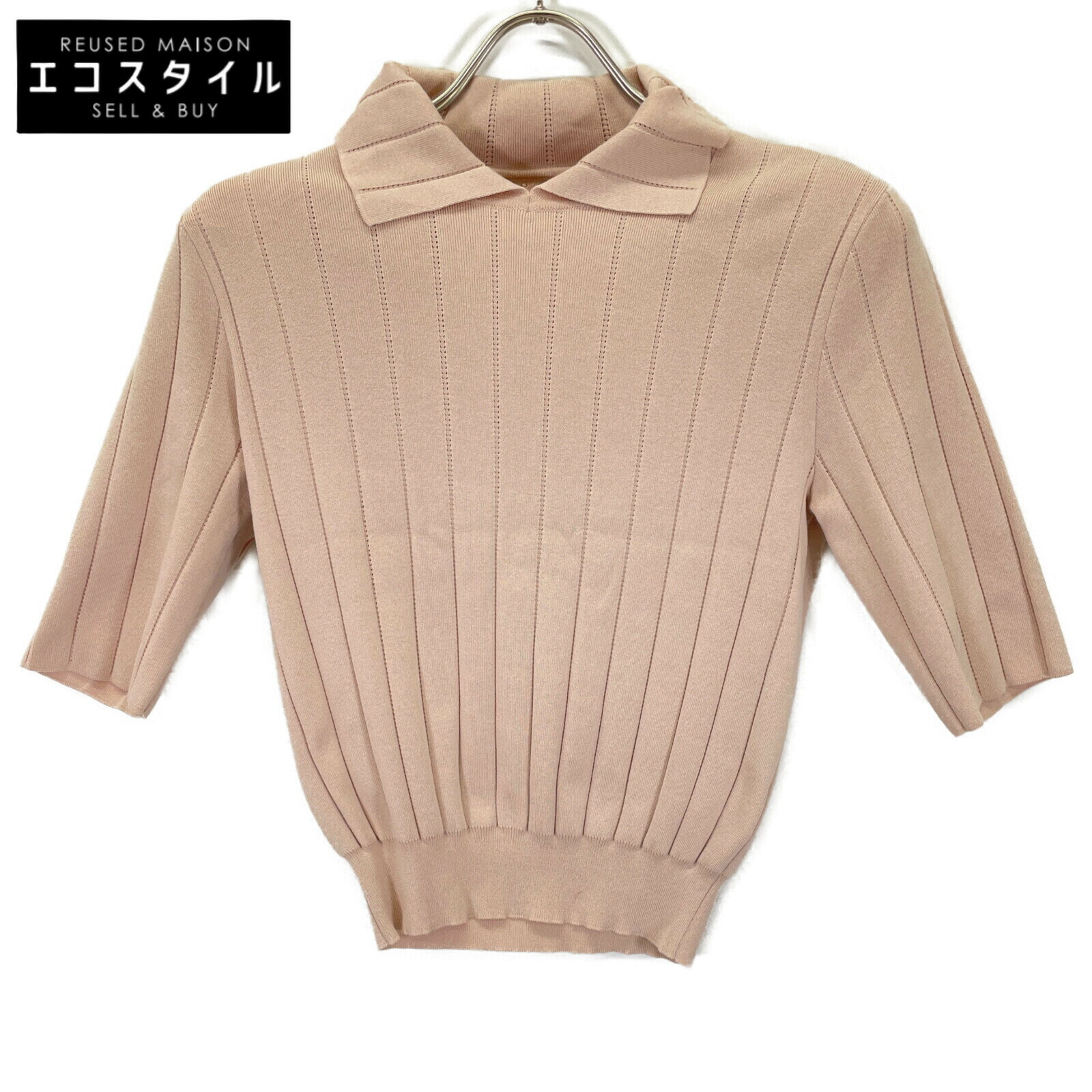 美品★FOXEY/フォクシーチューリップトップス 半袖ニットセーター38 楽天市場】半袖(ブランドフォクシー)(ニット・セーター