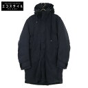 ACNE STUDIOS アクネ ストゥディオズ 13年 ネイビー バンクーバーパーカーコート コート 44 ブラック メンズ 【中古】