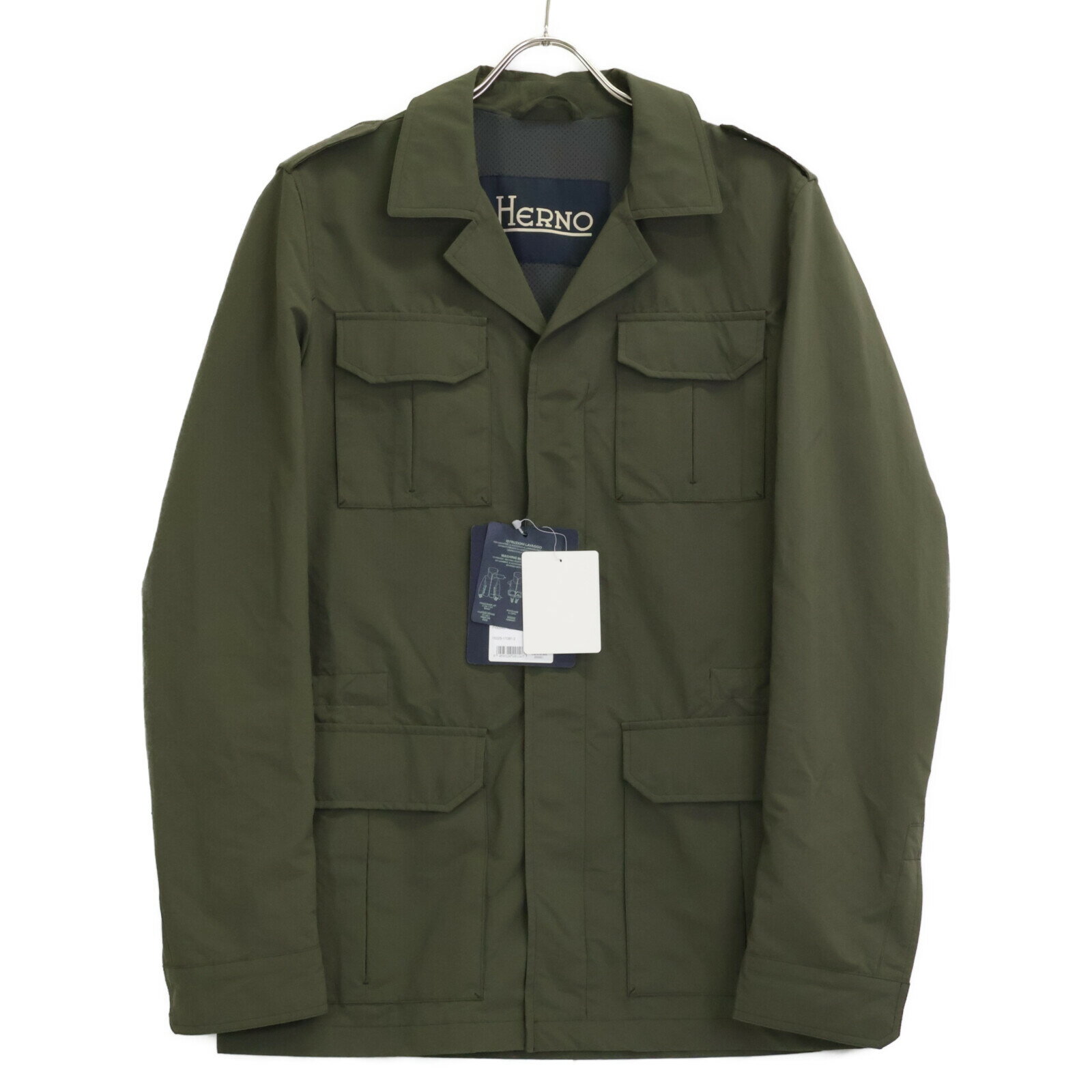 HERNO ヘルノ FI0034U-19339-7740 カーキ ジャケット ジャケット 48 カーキ メンズ 【中古】