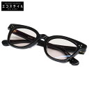 ayame アヤメ 【美品】NEWOLD II BK ニューオールド2 度入りレンズ ウェリントン サングラス 49□21 ブラック メンズ 【中古】