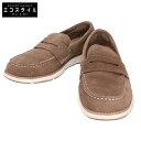 Cole Haan コールハーン C35009 スエード ゼログランド ローファー シューズ 25.5 ブラウン メンズ 【中古】