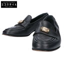 CHANEL シャネル G36506 ボーイシャネル ローファー/ シューズ 35 1/2 ブラック レディース 【中古】