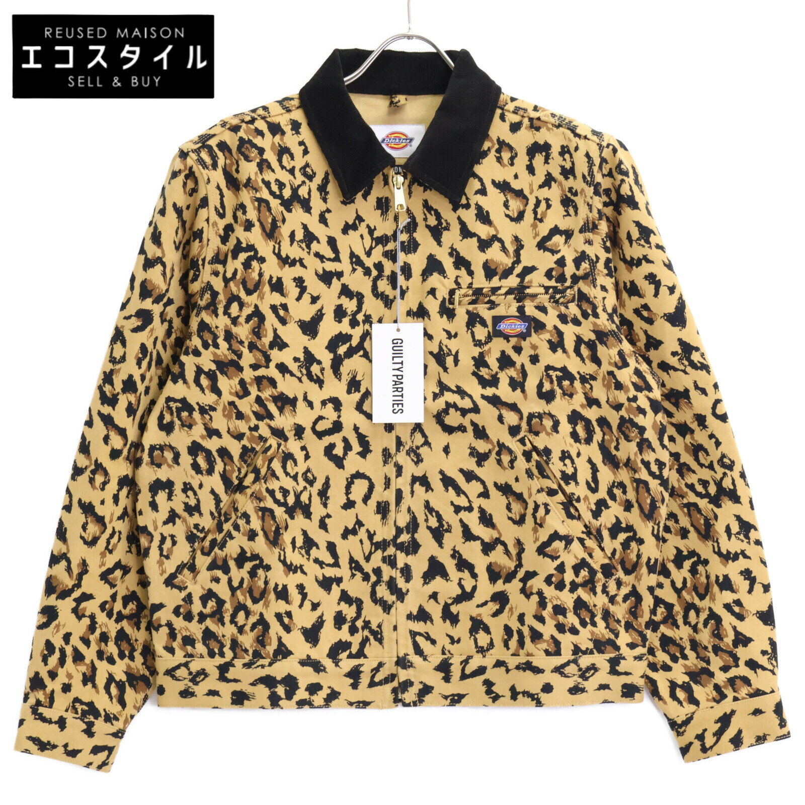 【超美品‼️⠀】WACKO MARIA レオパード柄 アウター WACKO MARIA 21AW レオパードファージャケット Mサイズ ブラウン