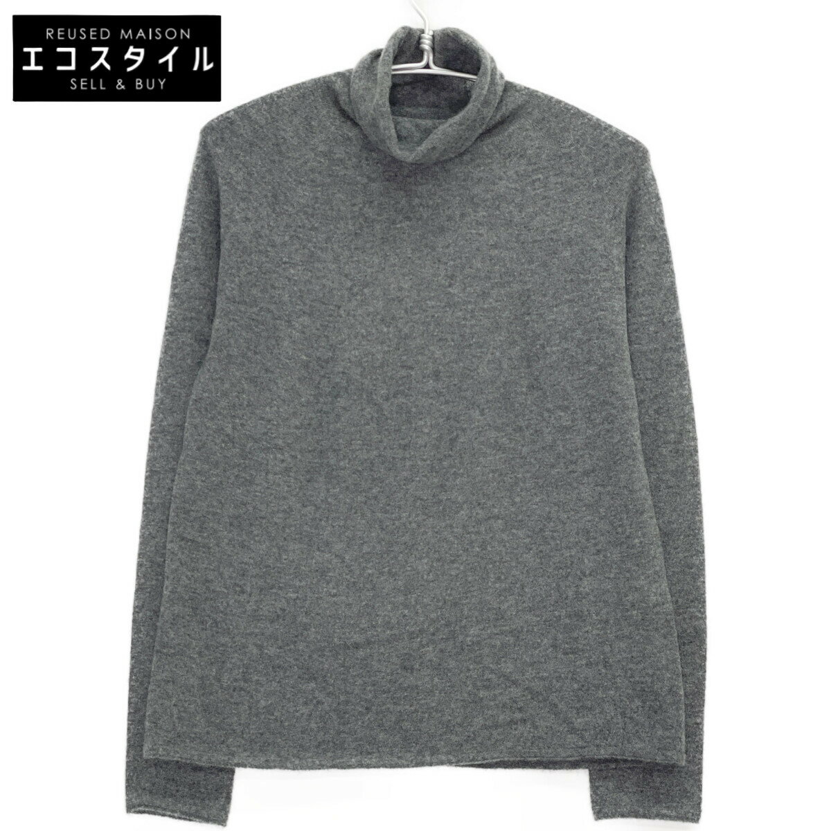 TOYOBOSHI トウヨウボウシ 糸衣 かすみ石墨 SUWA カシミヤ100 13ITーPC3102 タートルネックセーター ト..