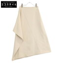 BOTTEGA VENETA ボッテガヴェネタ ベージュ 23年 744509 V0BT0 コットン スカート スカート 38 ベージュ レディース 【中古】