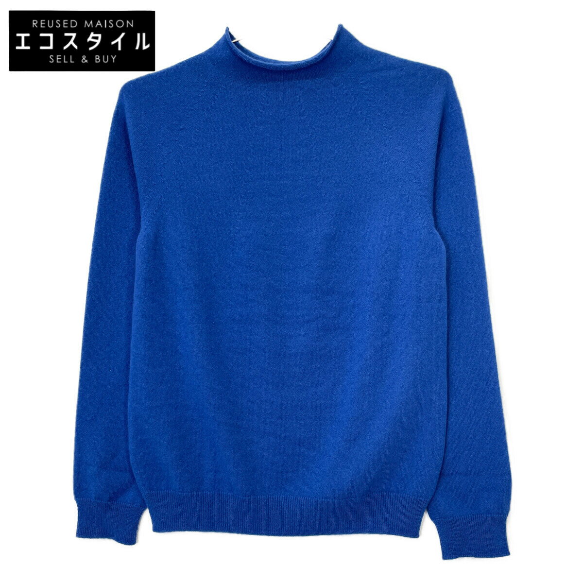 TOYOBOSHI トウヨウボウシ 糸衣 海碧 HARUNA 12IT-PC2602 カシミヤ100 セーター トップス 1 コバルトブ..