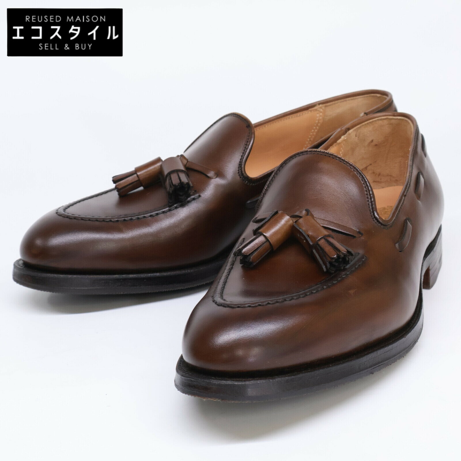 【新品未使用】クロケット&ジョーンズ タッセルローファー 25cm ブランド,クロケット＆ジョーンズ（Crockett&Jones）,タッセル