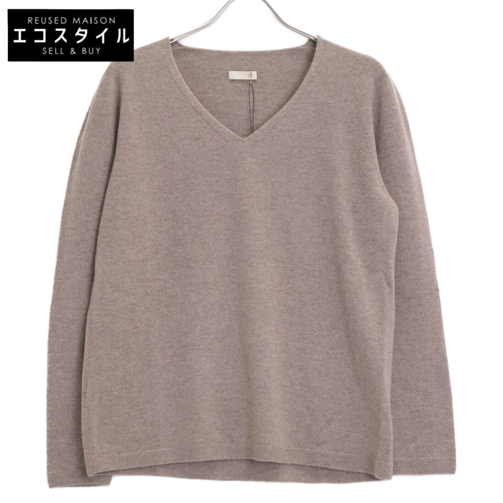 TOYOBOSHI トウヨウボウシ 糸衣 KIDO 10IT-PC0011 ブラウン カシミヤ100 セーター トップス 3 ブラウン..