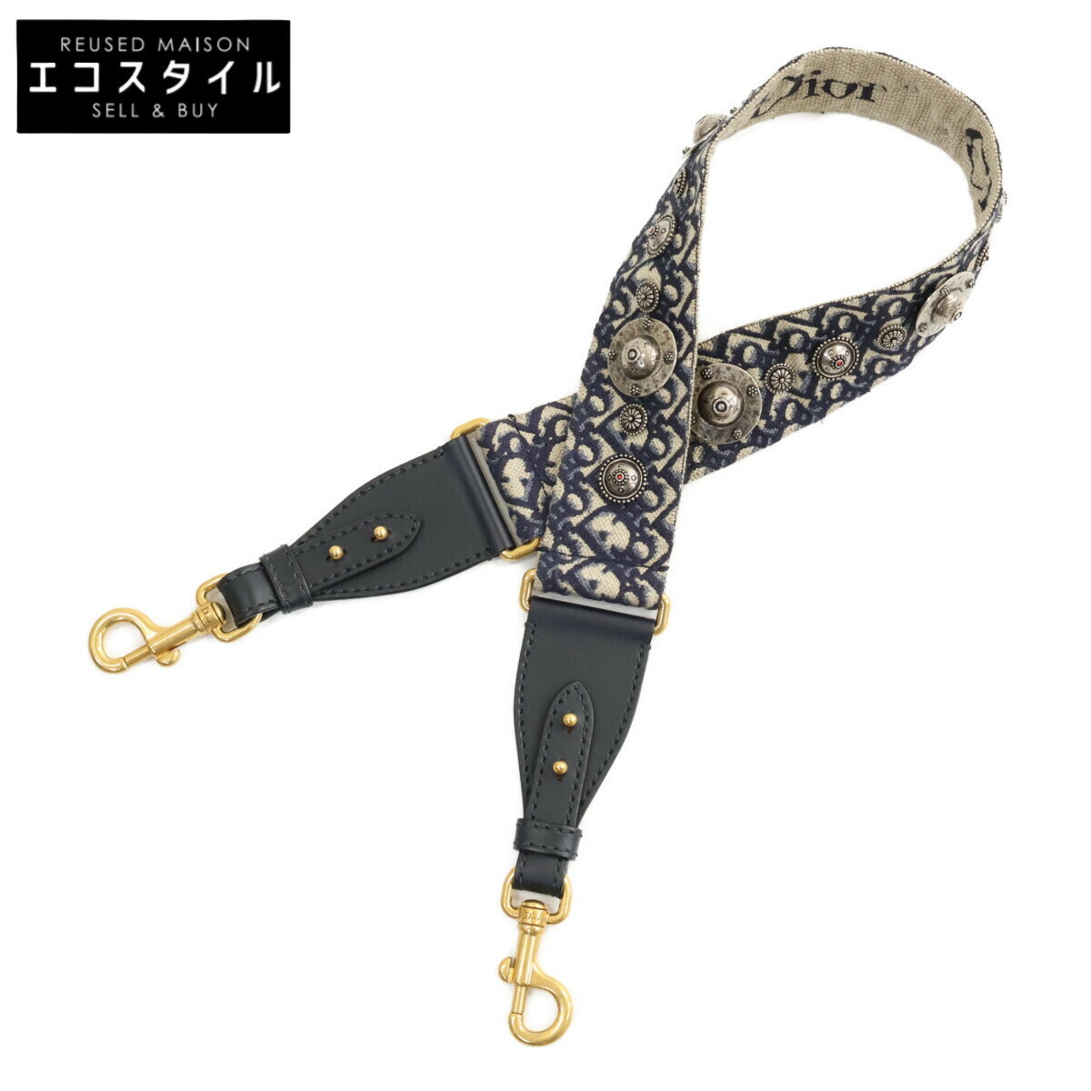 Christian Dior クリスチャンディオール オブリーグ コンチョ ディオリッシモ バッグストラップ その他..
