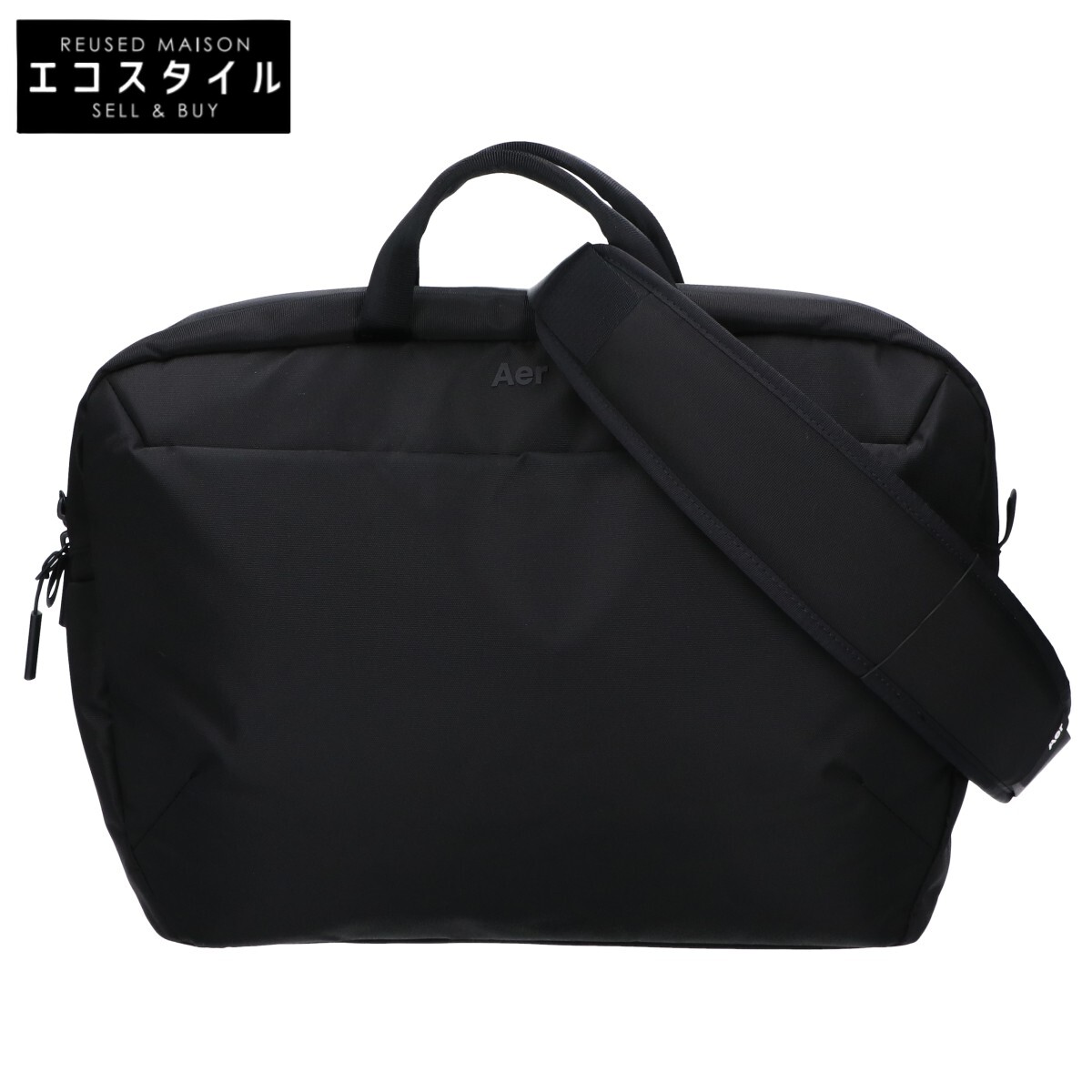 Aer エアー 【美品】61006 PRO BRIEF 2WAYショルダー ビジネスバッグ・ブリーフケース ブラック メンズ..