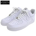 NIKE ナイキ 新品同様 AIR FORCE 1 '07 エアフォース 1 スニーカー シューズ メンズ ホワイト 28cm CW2288-111 シューズ 10(US) ホワイト メンズ 【中古】