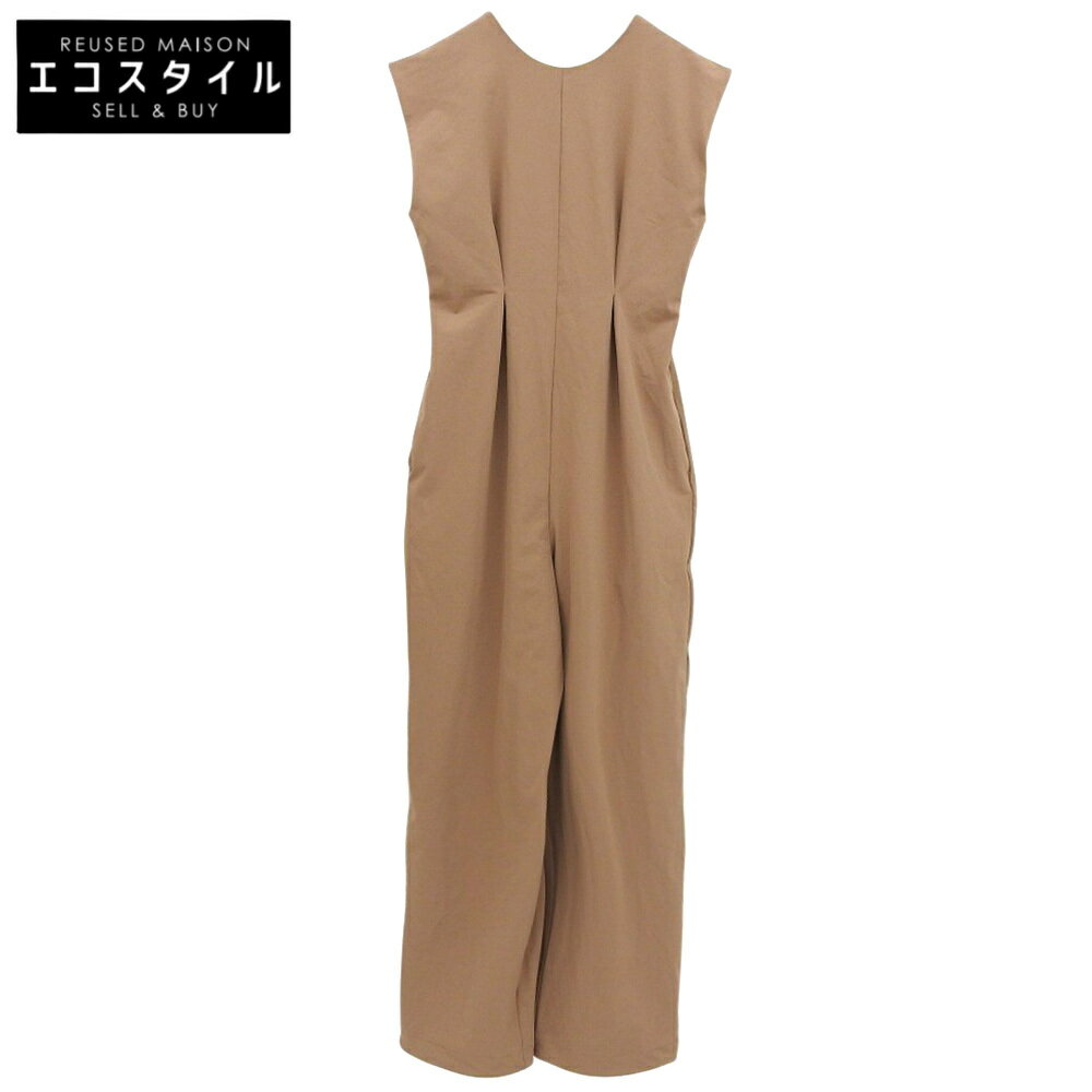 CLANE クラネ 新品同様 BACK OPEN RASH GUARD ALL IN ONE ワンピース レディース ベージュ 1 16112ー5122 24SS ワンピース 1 ベージュ レディース 【中古】