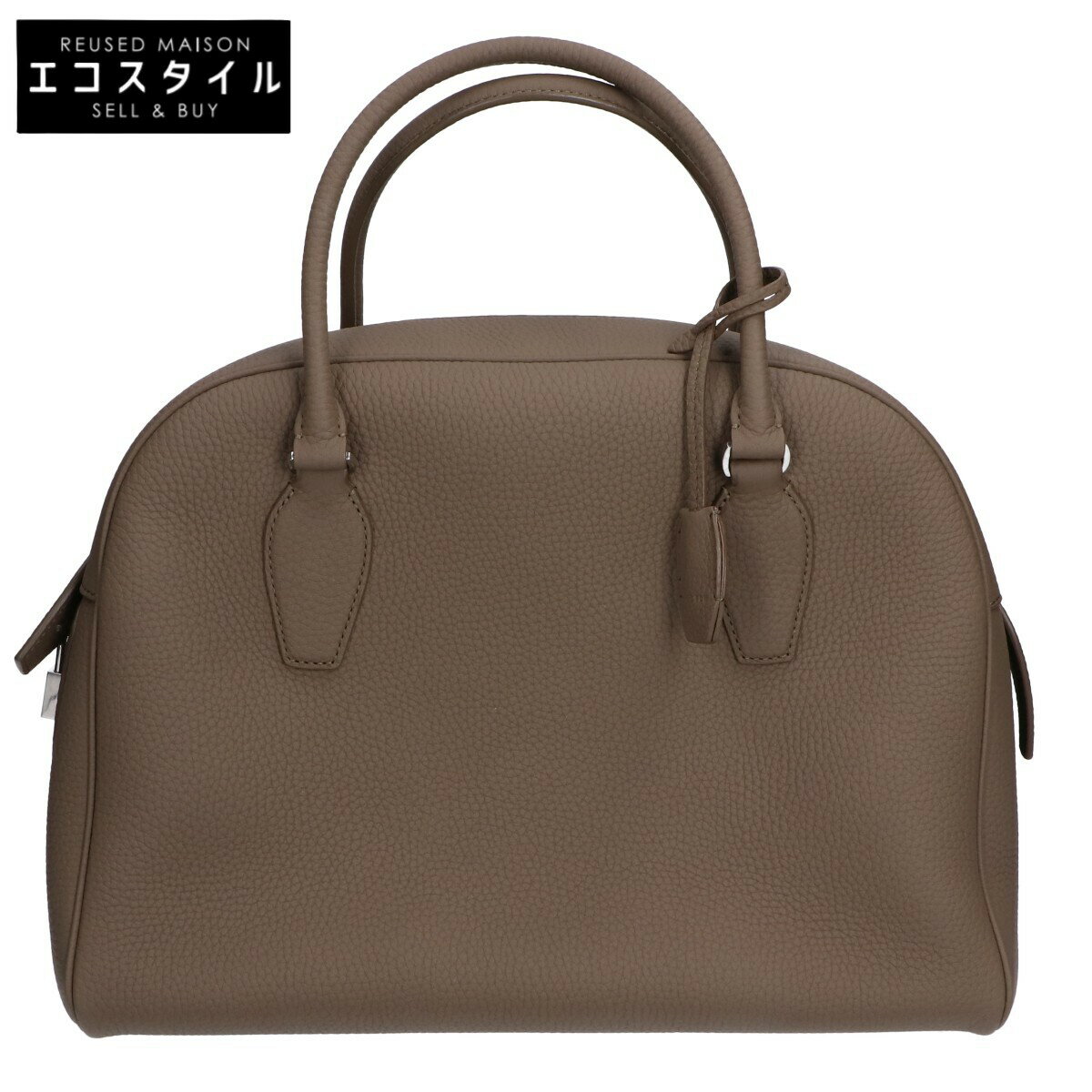 THE ROW ザ ロウ 新品同様 W1595 L133 マットグレインカーフスキンレザー INDIA12.00 インディア12 ボ..