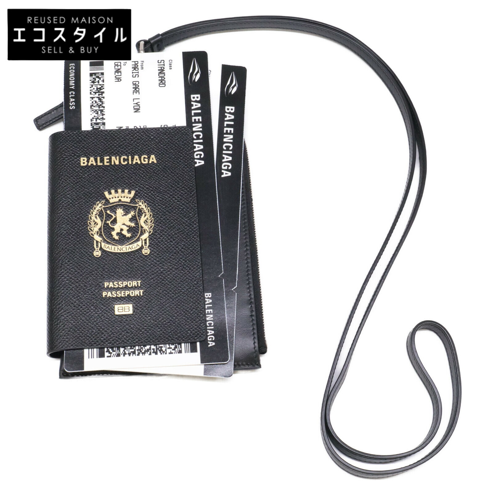BALENCIAGA Х󥷥 ڿƱ͡787733 Passport ѥݡ եۥ ¾ ֥å  š