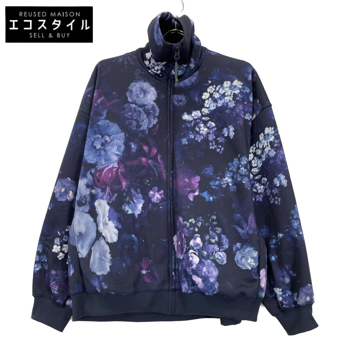 LAD MUSICIAN ラッドミュージシャン 2123-607 23SS ブルー×パープル FLOWER TRACK JACKET フラワートラックジャケット ジャケット 44 ..