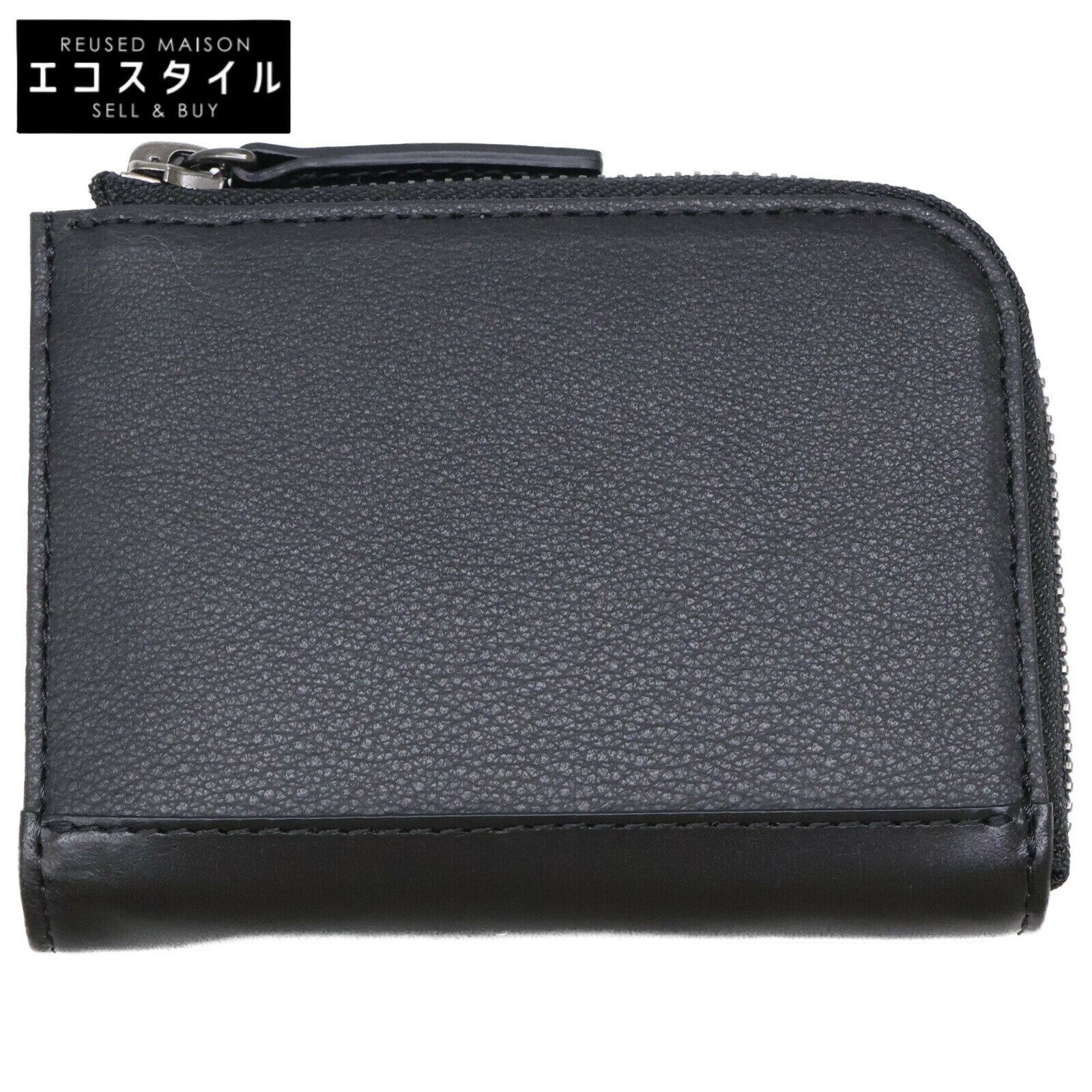 土屋鞄製作所 ツチヤカバン 【新品同様】ML0101BK Mylo ハンディLファスナー ミニ財布  ...