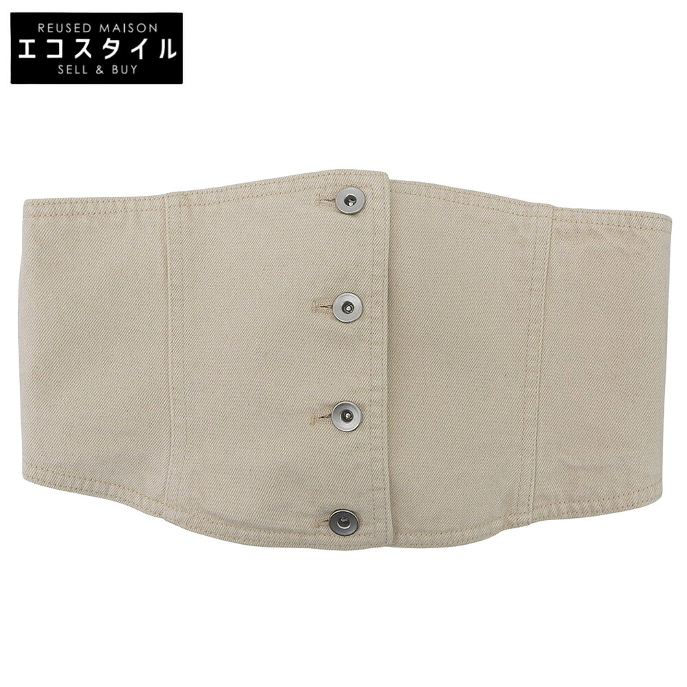 pelleq ペレック 美品 sea island cotton waist corset コルセット レディース ベージュ F DA0701-SS24 24SS トップス F ベージュ レディース 