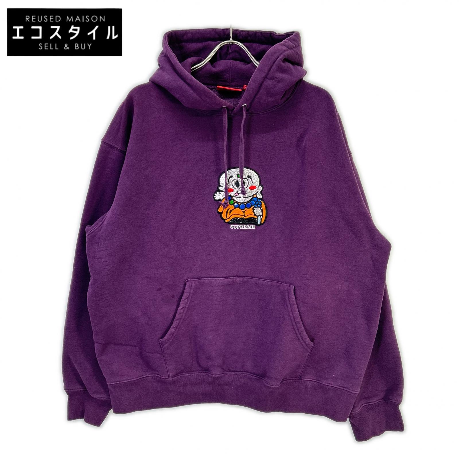Supreme シュプリーム 23AW AOI Buddha Hooded Sweatshirt トップス L パープル メンズ 