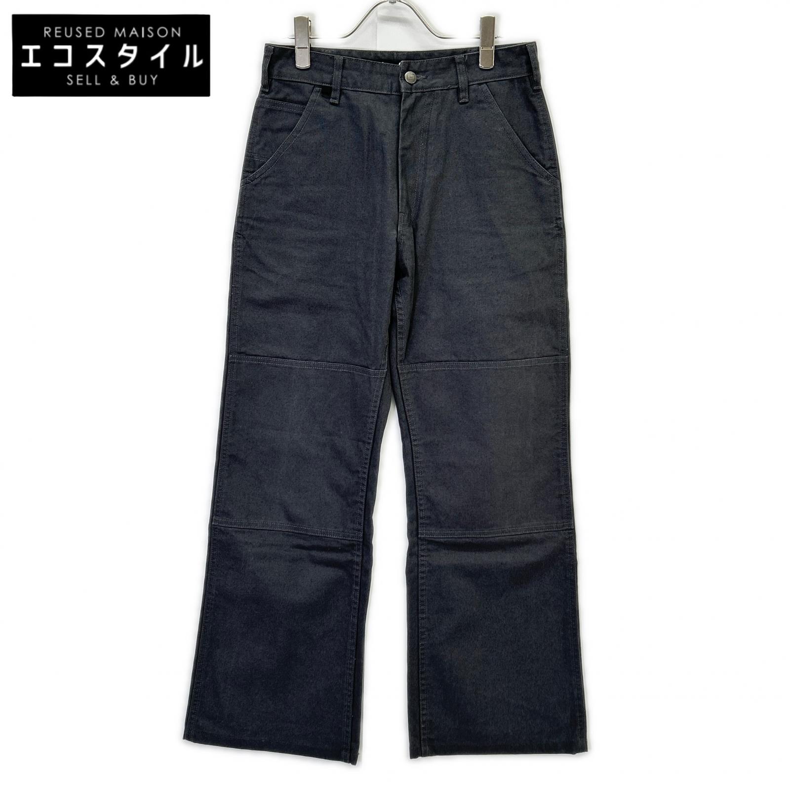 ACNE STUDIOS アクネ ストゥディオズ FA-UX-TROU000118 グレー ダブルニーデニムパンツ ボトムス XXS グレー レディース 【中古】