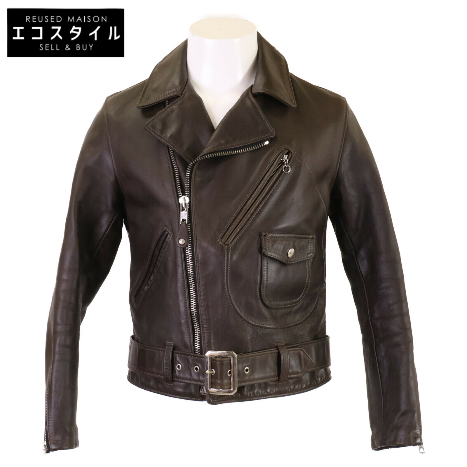 楽天市場】schott ライダースジャケット 38の通販