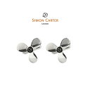 カフス ブランド サイモンカーター Simon Carter / オニキス プロペラ / SIMON CARTER ( サイモン・カーター ) / ストーン ギ...