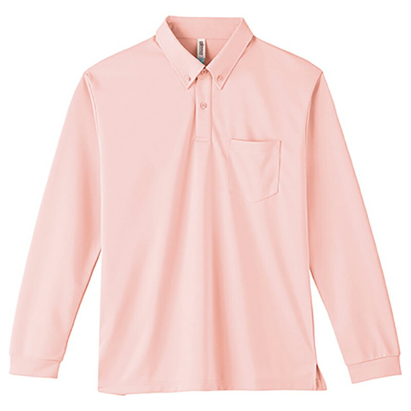 楽天市場】長袖 ポロシャツ（カラーピンク）（レディースファッション