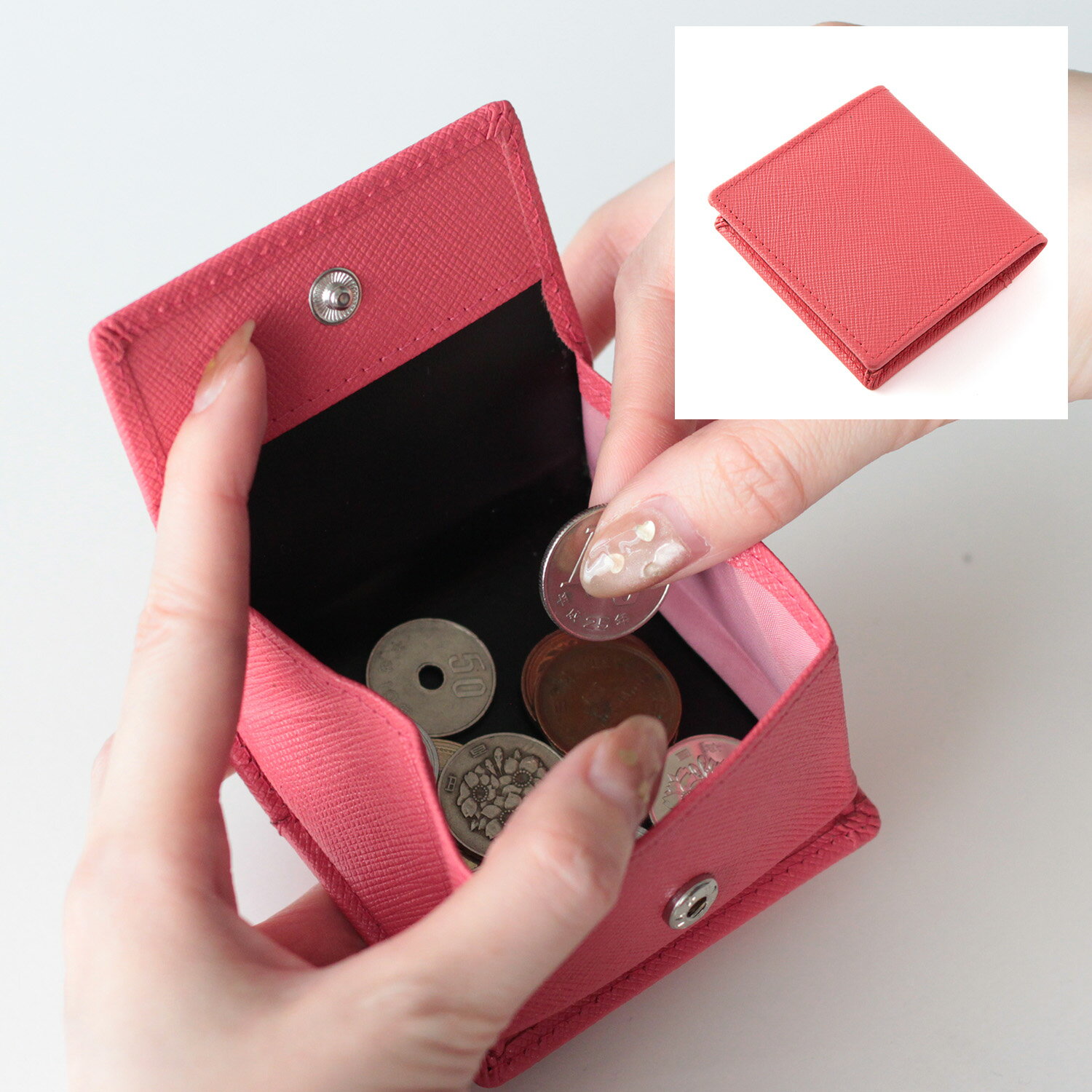 楽天市場】コインケース レディース（カラーピンク）の通販