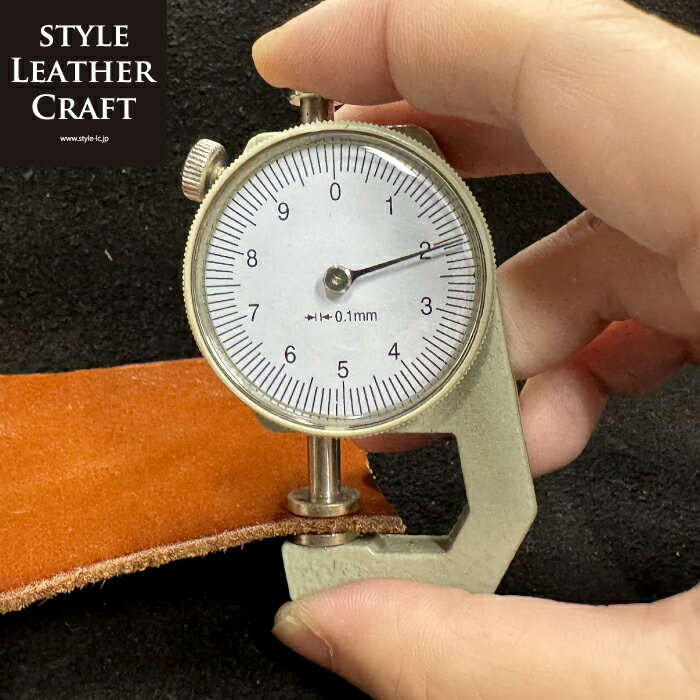 HA-056 スナップノギス 厚み 計測 レザー 革 皮革 レザークラフト ハンドメイド 手作り 道具 工具 計測..