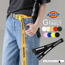 【MAX1000円offクーポン】ベルト ガチャベルト DIベルト キャンバスベルト ロゴ入りベルト Dickies ディッキーズ ロゴ メンズ レディース シ...