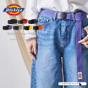 Dickies ディッキーズ ベルト GIベルト ガチャベルト ナイロン ロゴ ロゴ入り メンズ レディース シンプル ユニセックス 男女兼用 調整 バックル ...