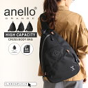 anello ボディバッグ レディース 大容量 大きめ 斜めがけ 軽量 A4 アネロ クロスボディバッグ メンズ しずく カジュアル 男女兼用 ユニセックス シ...