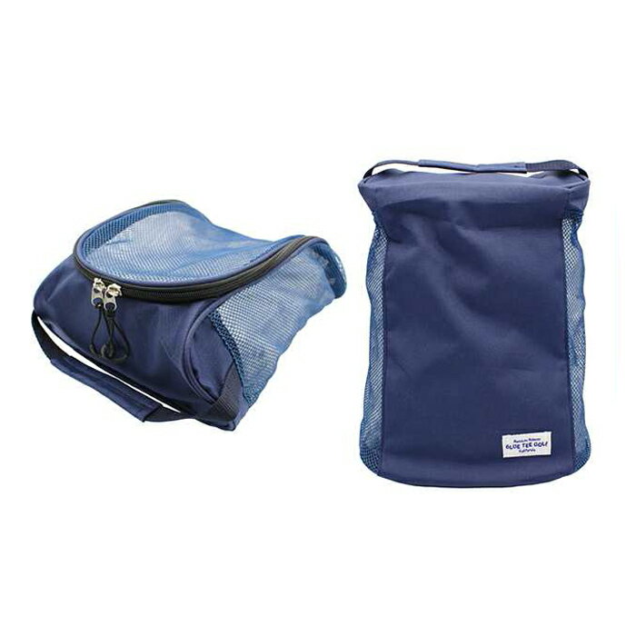 BLUE TEE GOLF ブルーティーゴルフ ナイロン メッシュ シューズケース 全6色 通気...