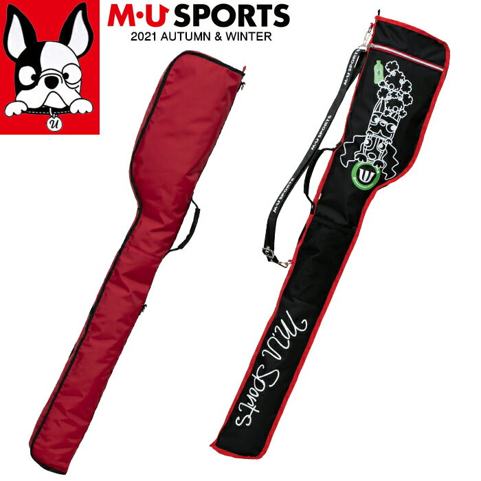 【店内全品ポイント10倍＆クーポン割引！2/27(金)9:59迄】M U SPORTS MUスポーツ ゴルフバッグ レディ..