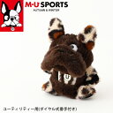 【店内全品ポイント10倍&クーポン割引!7/11(金)1:59迄】2024年 秋冬 新作 MU SPORTS MUスポーツ ヘッドカバー ユーティリティー 対応...