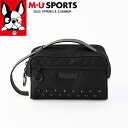 【店内全品ポイント10倍&クーポン割引!5/16(金)1:59迄】2025年 春夏新作 MU SPORTS MUスポーツ ゴルフ カートバッグ カートポーチ ラ...