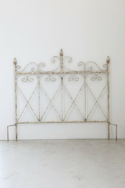 トレリス ブラン アイアントレリス ガーデニング ガーデンフェンス エクステリア 店舗什器 アンティーク調 フレンチカントリー シャビーシック アンティーク風 ブロカントのサムネイル