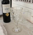 スタイルロココ ガラス　ワイングラス　（リヨネ クリアー 230cc）　【La Rochere】　ラロシェール　ウォーターグラス　ガラス食器　フランス製　アンティーク風　お洒落　輸入