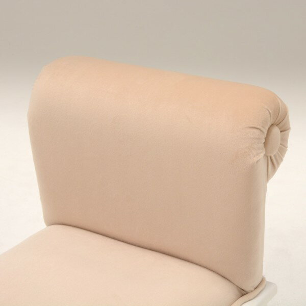 スツール 背付きスツール チェア 椅子 猫脚 ホワイト ロココ調 クラシック ヨーロピアン 白家具 ロココシリーズ (1794) 輸入家具 木製 姫系 姫家具 猫脚 アンティーク かわいい ヨーロピアン 洋風 [2]