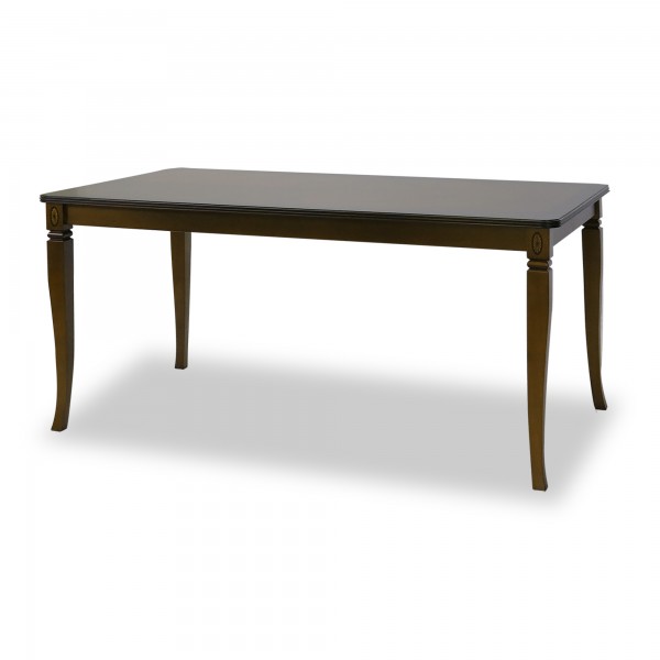 ダイニング5点セット ダイニングセット 4人掛け ダイニングテーブル 150 ダイニングチェア ブラウン 模様張り 象嵌 ベネチア アンティーク調 クラシカル アンティーク風 ヨーロピアン 東海家具 輸入家具 フレンチ イタリアンモダン クラシック [2]