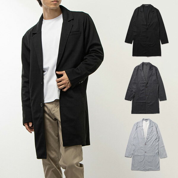 チェスターコートロングコートスウェ...