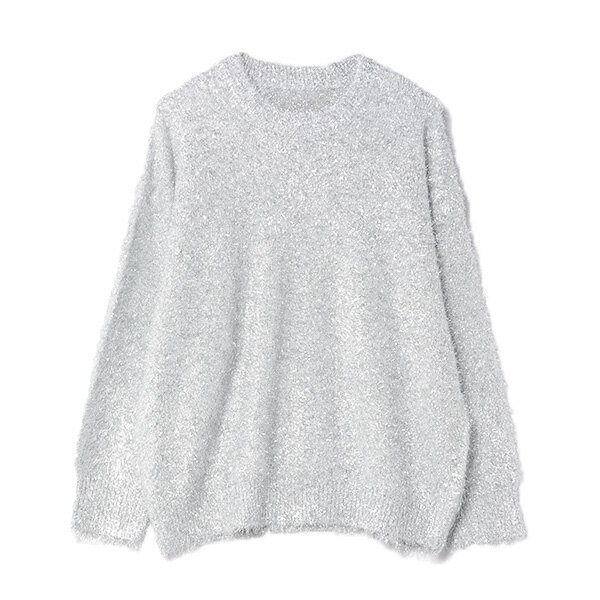 楽天市場】ラメ グリッター（カラーシルバー）（セーター｜ニット  