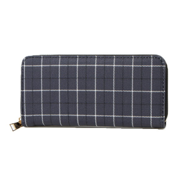 楽天市場】チェック柄（カラーブラック）（レディース財布｜財布