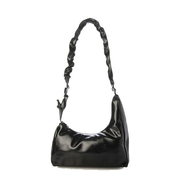 ブラックレザーハンドバッグ ゴールド金具付き シャネルシャネル22 ミニ ハンドバッグ 黒 ゴールド金具