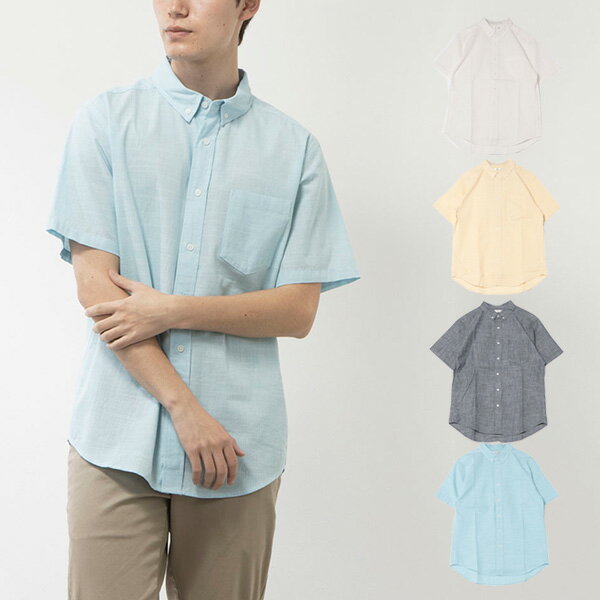 カジュアルシャツシャツシャンブレー...