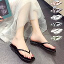 【Rakuten Fashion THE SALE】ビーチサンダル フラットサンダル ぺたんこ 歩きやすい 黒 PUレザー 海 プール エナメル サンダル シュ...
