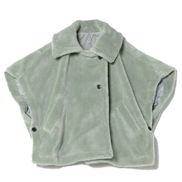 ベアポンチョコート　ケープコート　ボア　Sサイズ ベアポンチョコート ケープコート ボア Sサイズ 全5色 レディース