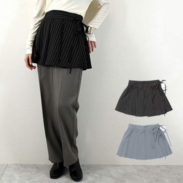 ミニスカートプリーツスカートストラ...